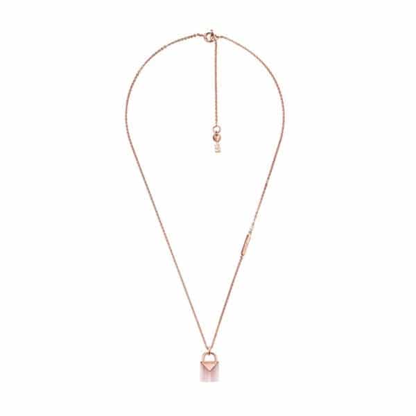 michael kors rose necklace