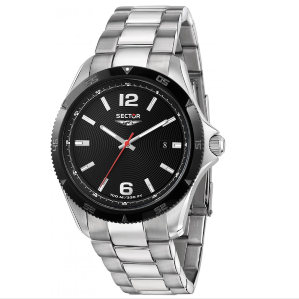 SECTOR 650 WATCH SILVER 43MM - Sunlab Malta