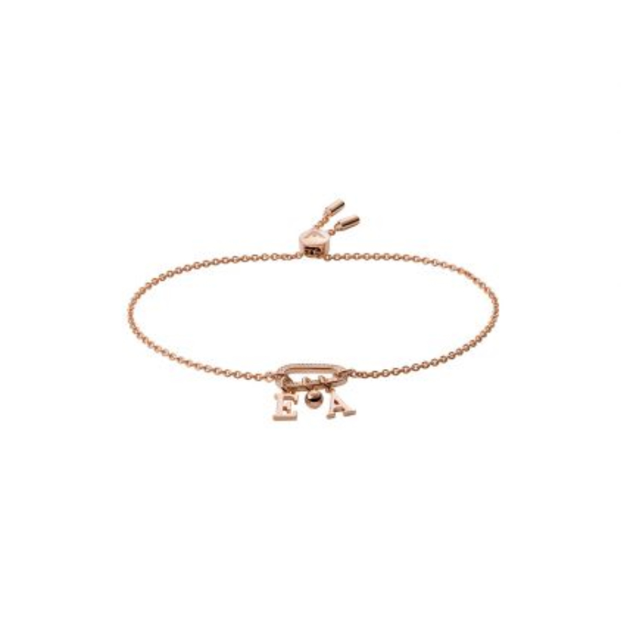 Buy Emporio Armani Women Rose Gold Sterling Silver Bracelet Online - 899175  | The Collective