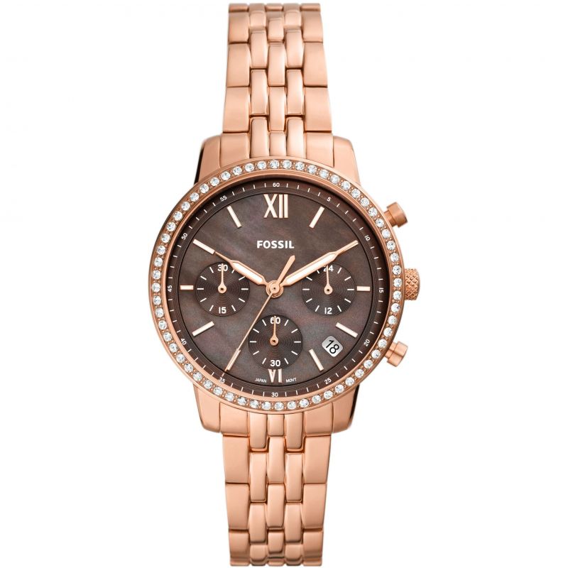 FOSSIL NEUTRA WOMAN WATCH ROSE GOLD 36MM - Sunlab Malta