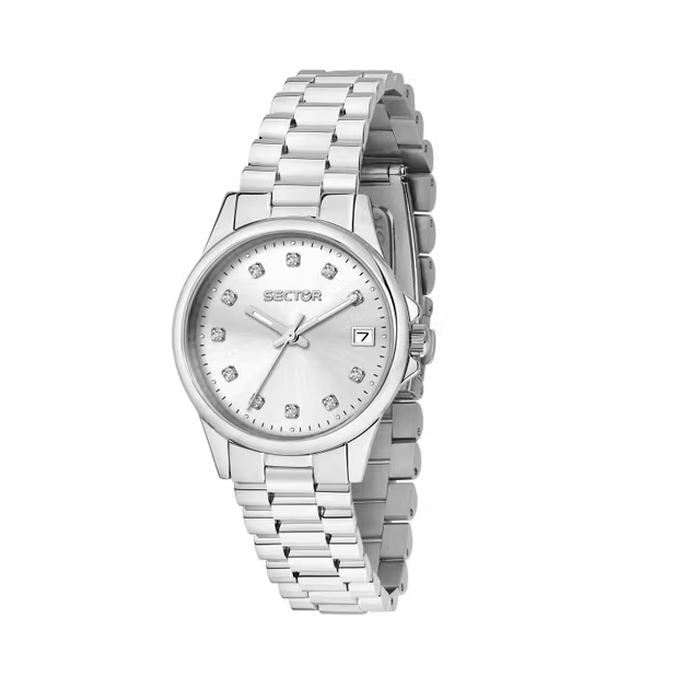 Sector 230 Woman Watch Silver 32mm - Sunlab Malta